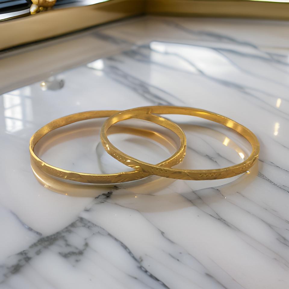 2pc Gold Touch Bracelet - MAGOS