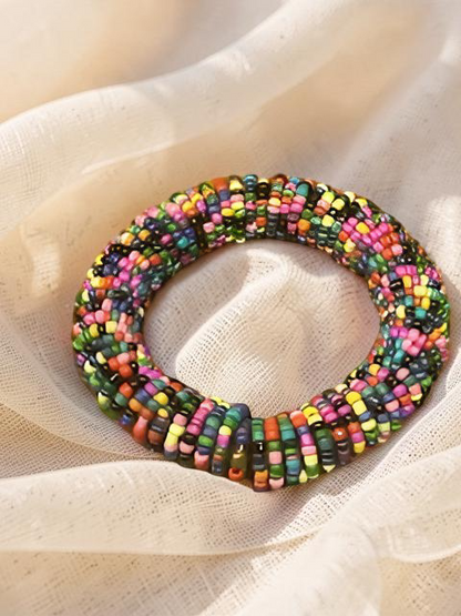 Multi-Layer Beaded Stretch Bracelet