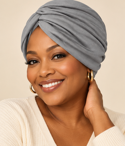 Women's Twist Front Turban Cap