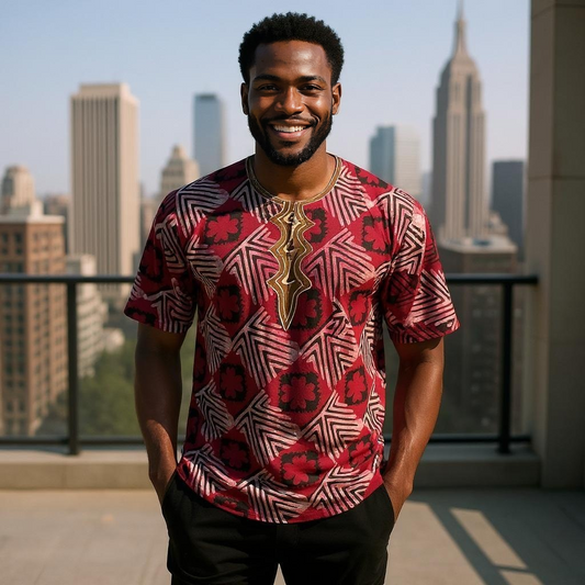 Ghanaian African Dashiki Tops (Unisex)