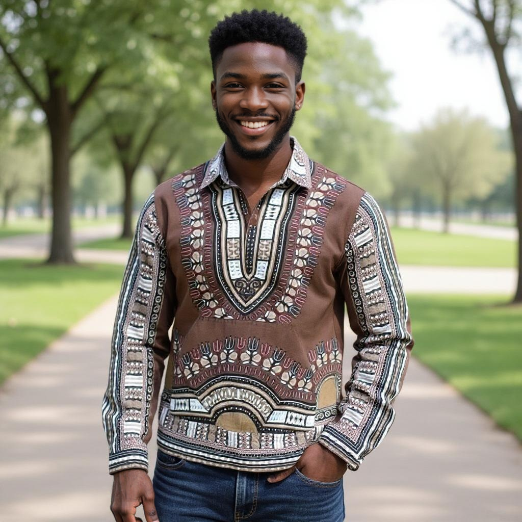 Traditional Unisex Dashiki Shirts (Small Sizes)