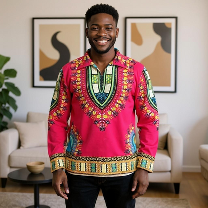 Traditional Unisex Dashiki Shirts (Small Sizes)