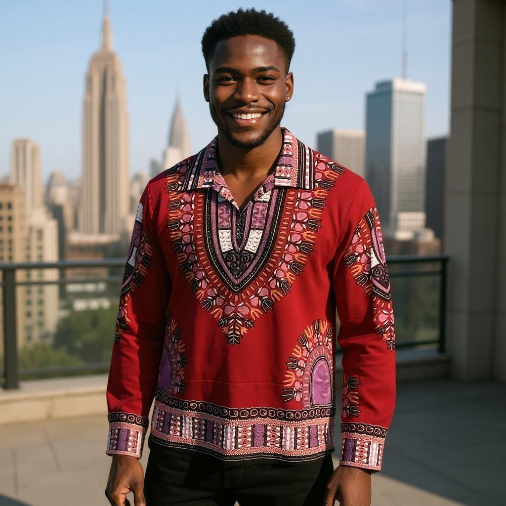 Traditional Unisex Dashiki Shirts (Small Sizes)