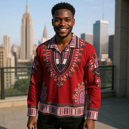 Traditional Unisex Dashiki Shirts (Small Sizes)