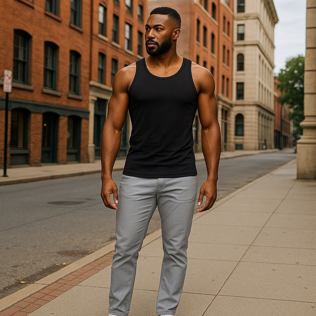 Men's Plus Size Tank Top Slimming Curve Body Shaper