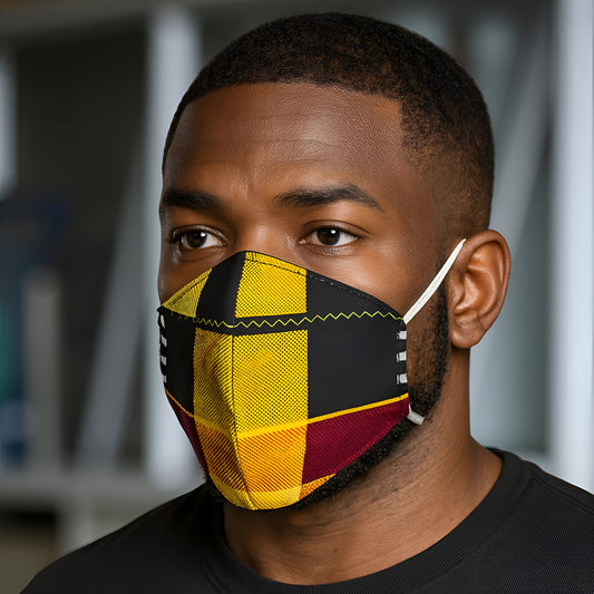 African Print Reusable Face Mask