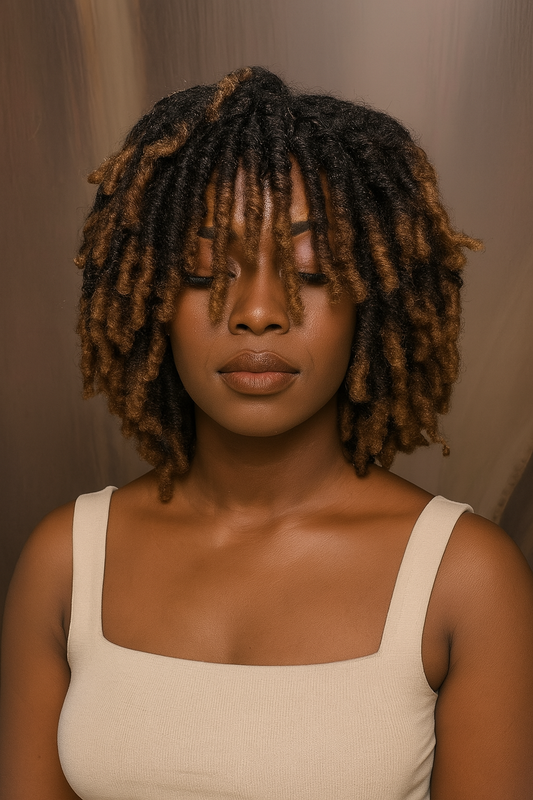 Dreadlock Twisted Afro Wig (T1B/27)