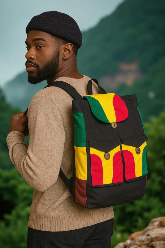 Reggae Rasta Color Backpack