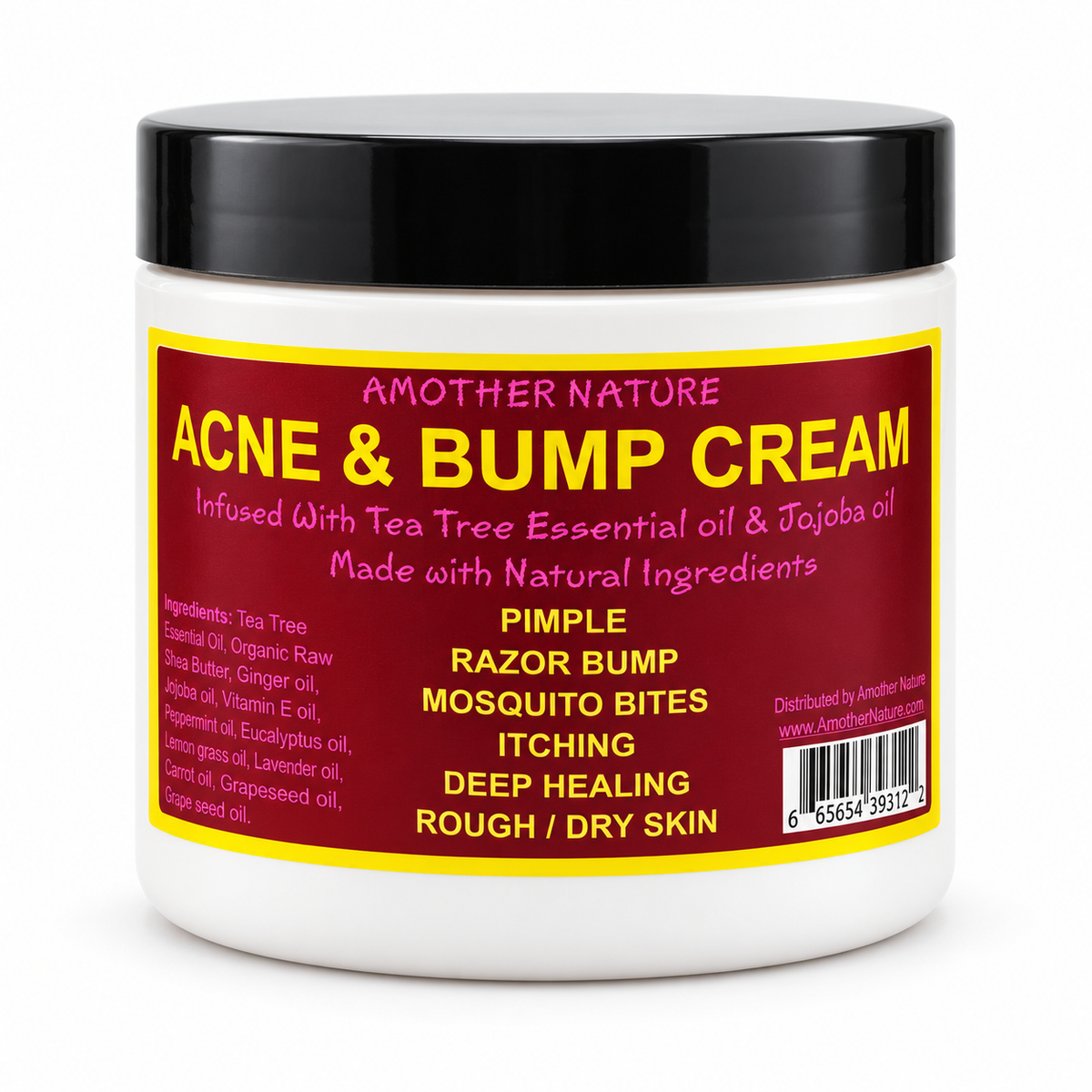 Acne & Bump Cream – Tea Tree & Jojoba Oil