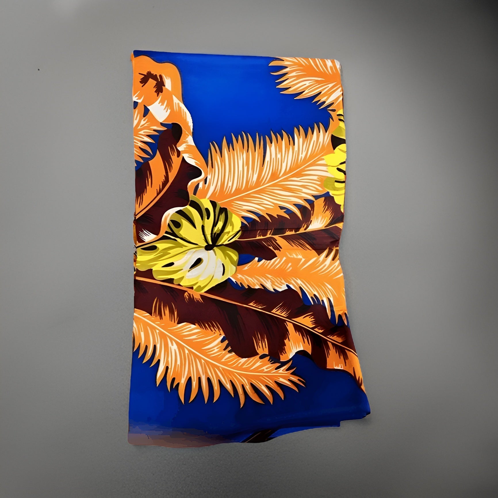African Blue Floral Print Ankara Fabric 6yrds - Premium African Fabric from MAGOS - Just $30! Shop this and more African Fabric now 