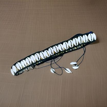 African Cowrie Shell Belt - Premium African Accessories from MAGOS - Just $8! Shop this and more African Accessories now 