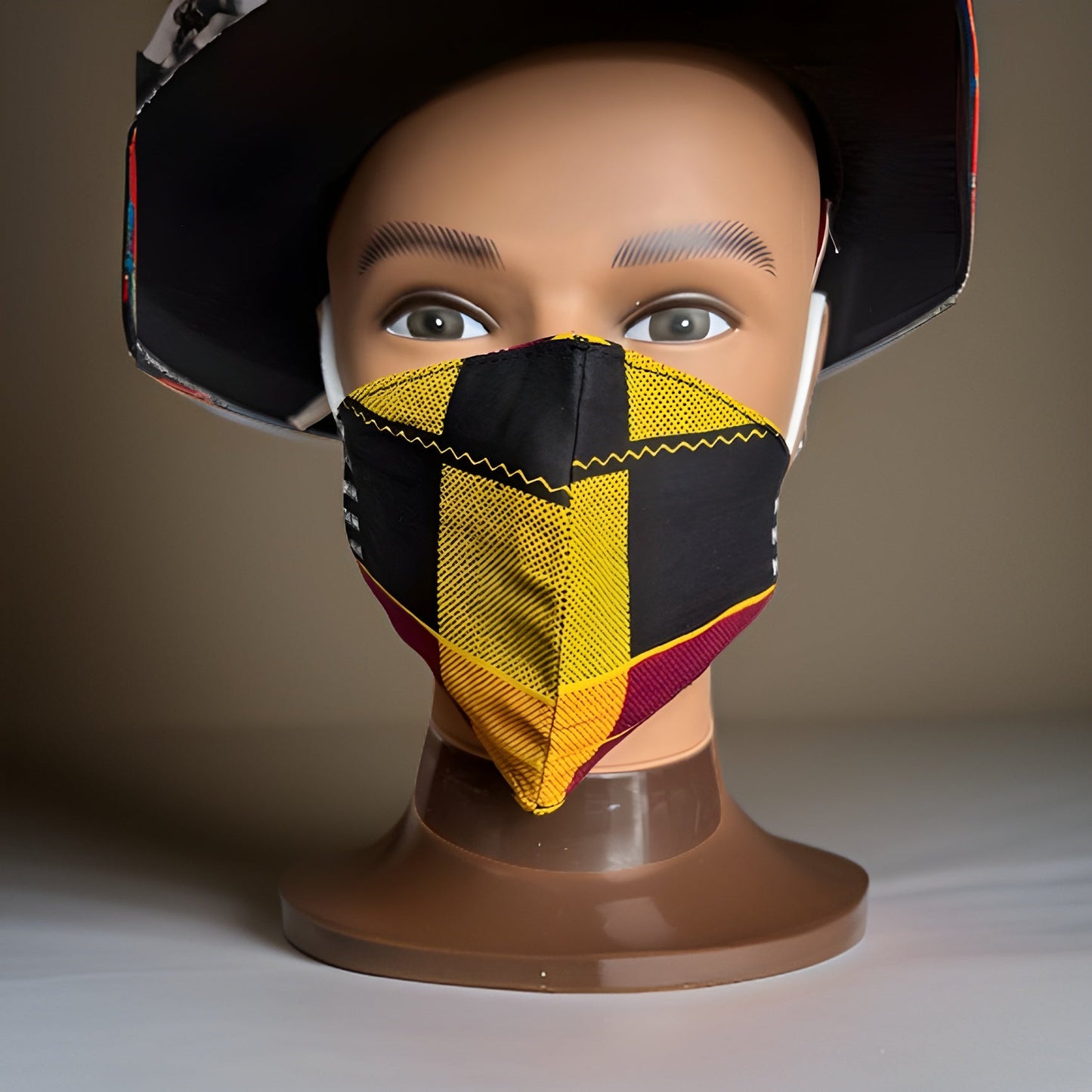 African Print Reusable Face Mask - Premium African Accessories from MAGOS - Just $2! Shop this and more African Accessories now 