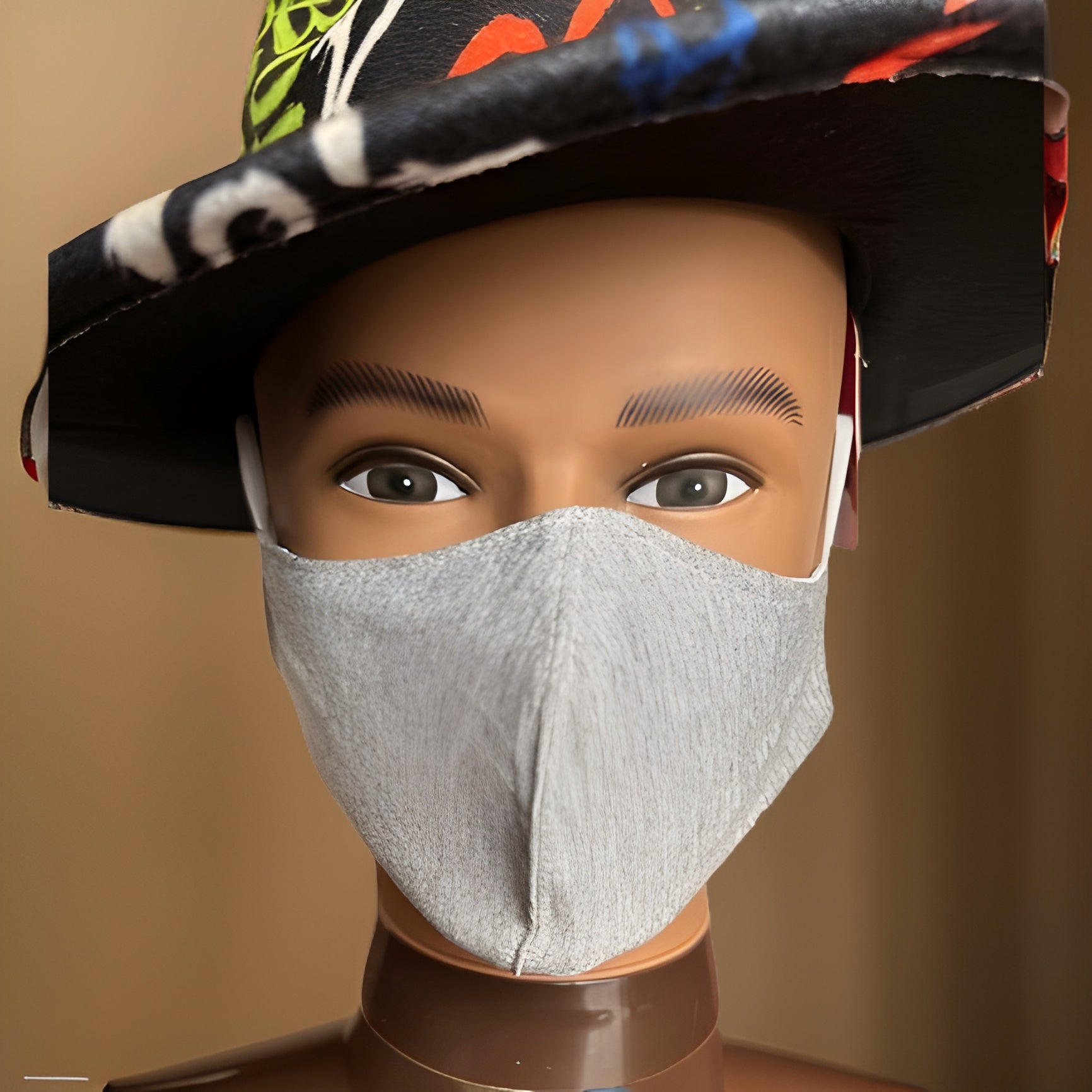 African Print Reusable Face Mask - Premium African Accessories from MAGOS - Just $2! Shop this and more African Accessories now 