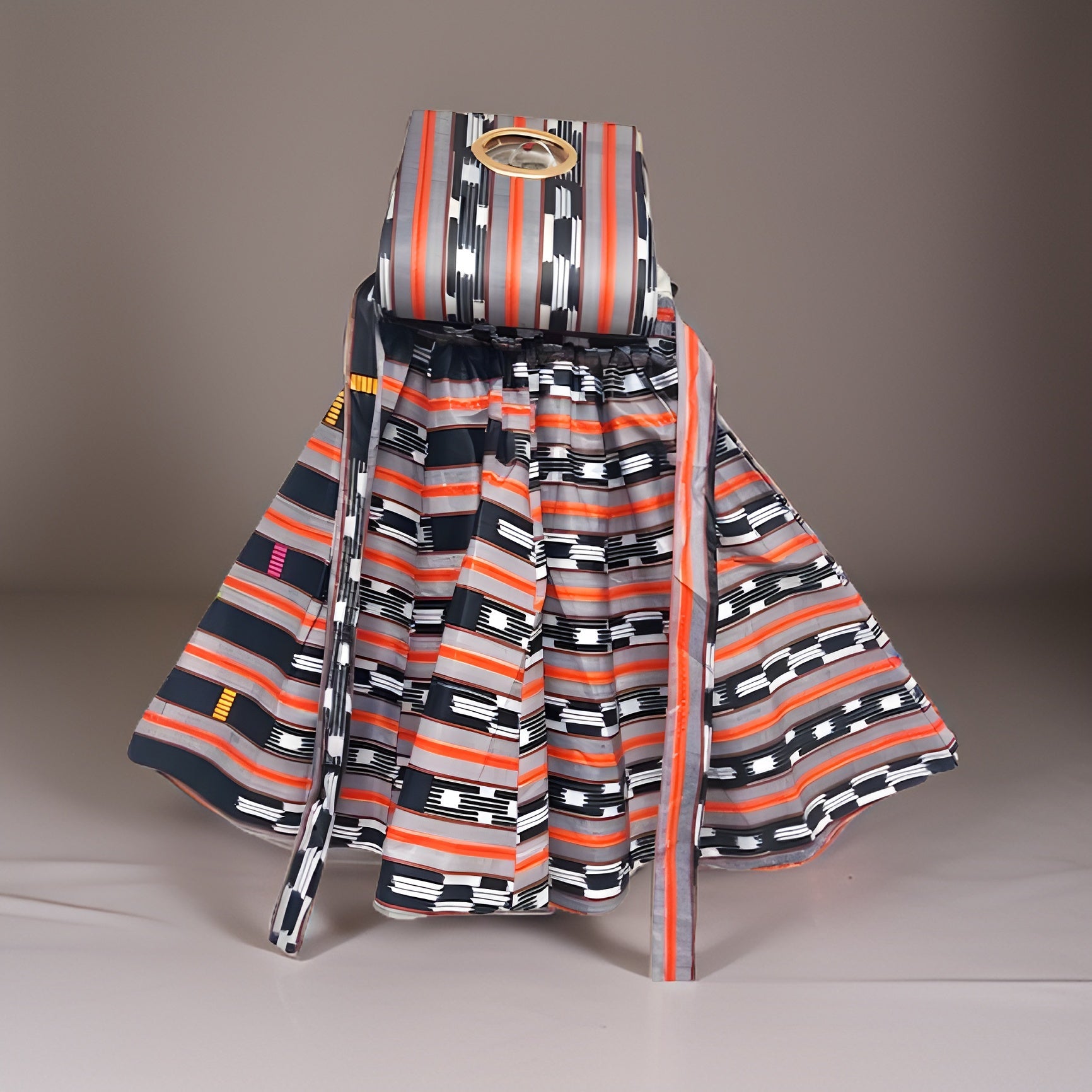 African Print Short Skirt & Handbag Set - Premium African Apparel from MAGOS - Just $45! Shop this and more African Apparel now 
