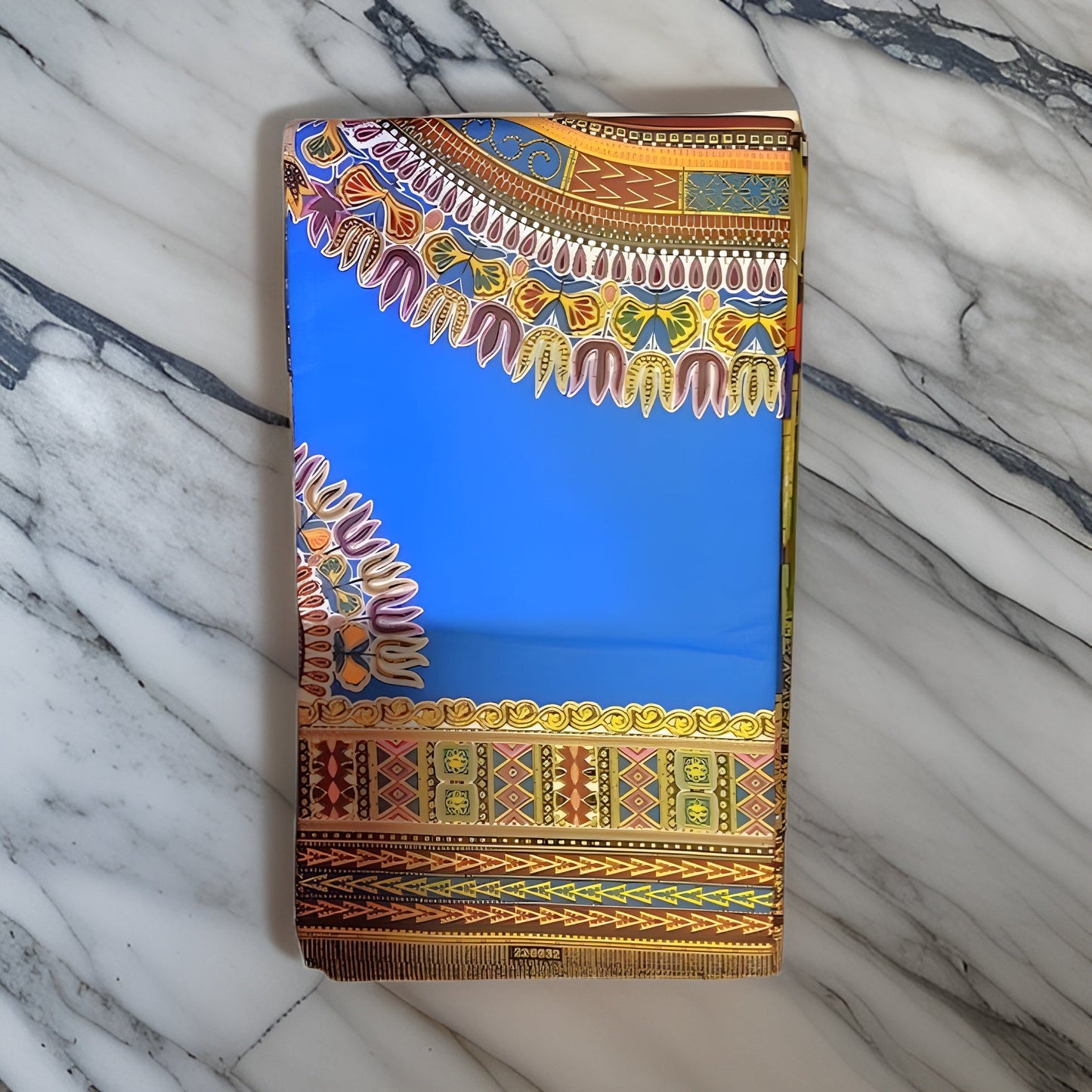 Authentic African Blue Dashiki Fabric (12 yards) - Premium African Fabric from MAGOS - Just $70! Shop this and more African Fabric now 