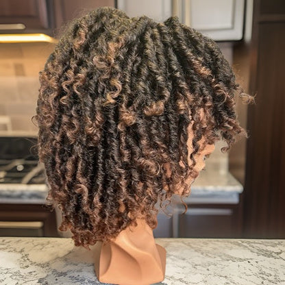 Dreadlock Twisted Afro Wig (T1B/30) - MAGOS