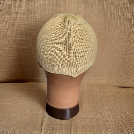 Elastic Knitted Solid Khaki Kufi - Premium African Accessories from MAGOS - Just $10! Shop this and more African Accessories now 