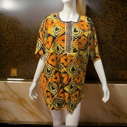 Ghanaian African Dashiki Tops (Unisex) - Premium African Apparel from MAGOS - Just $35! Shop this and more African Apparel now 