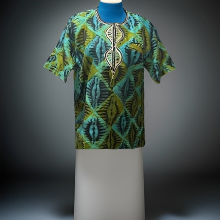 Ghanaian African Dashiki Tops (Unisex) - Premium African Apparel from MAGOS - Just $35! Shop this and more African Apparel now 