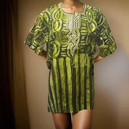 Ghanaian African Dashiki Tops (Unisex) - Premium African Apparel from MAGOS - Just $35! Shop this and more African Apparel now 