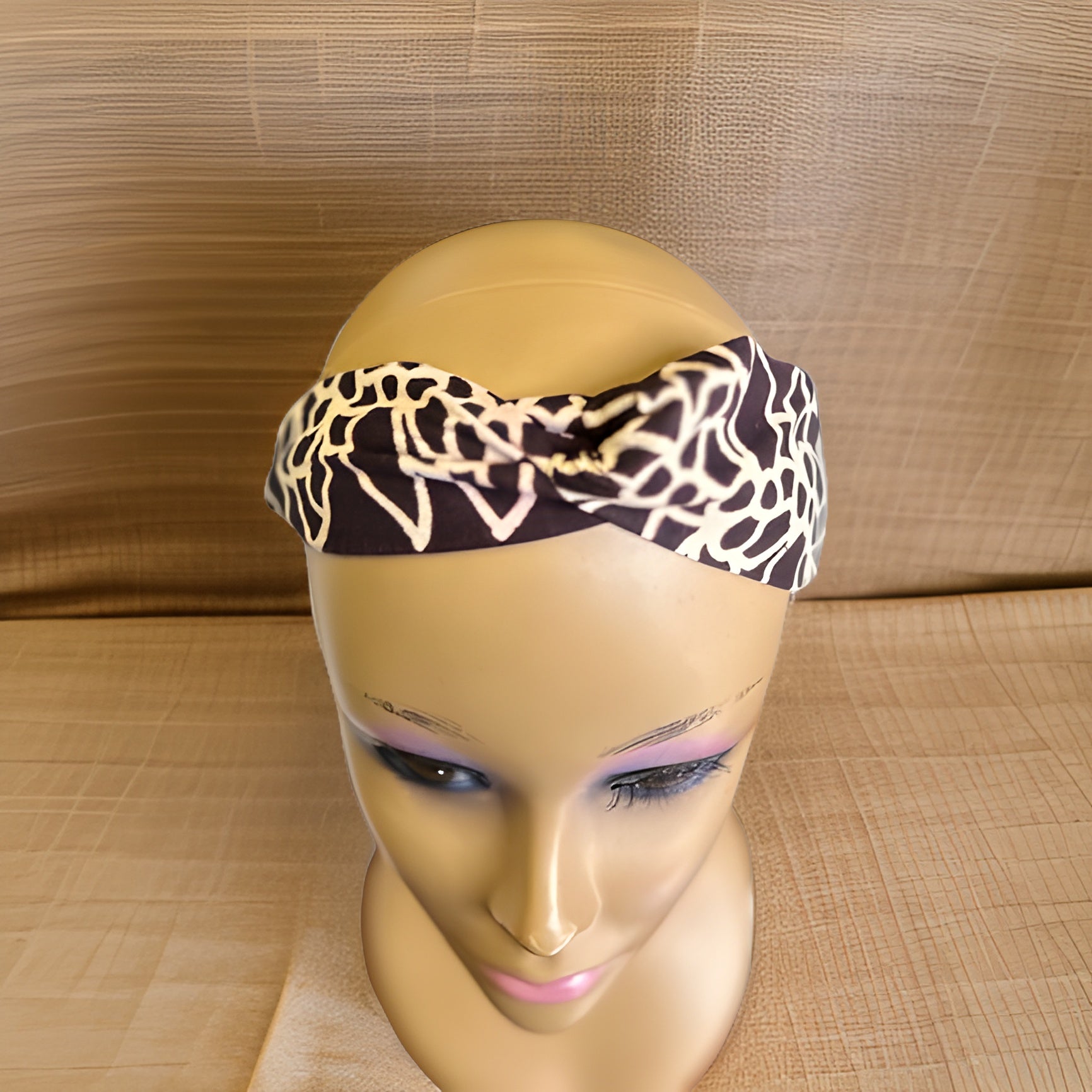Girls African Ankara Fabric Print Knotted Headband Hairband - Premium African Accessories from MAGOS - Just $3! Shop this and more African Accessories now 