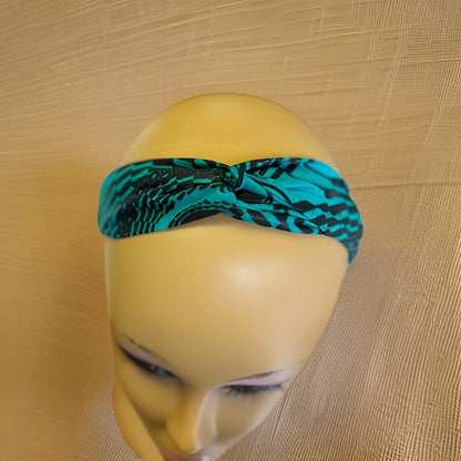Girls African Ankara Fabric Print Knotted Headband Hairband - Premium African Accessories from MAGOS - Just $3! Shop this and more African Accessories now 