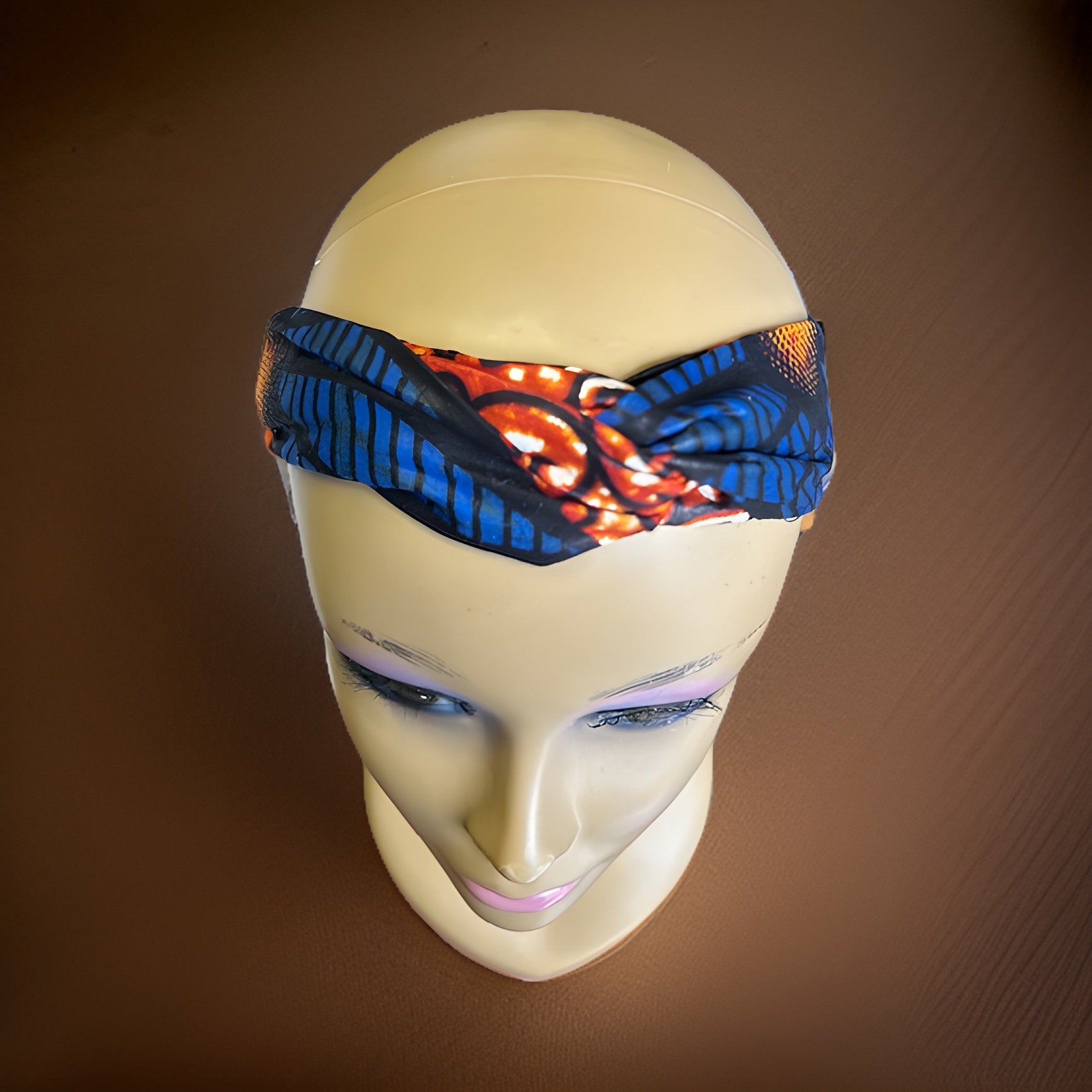 Girls African Ankara Fabric Print Knotted Headband Hairband - Premium African Accessories from MAGOS - Just $3! Shop this and more African Accessories now 
