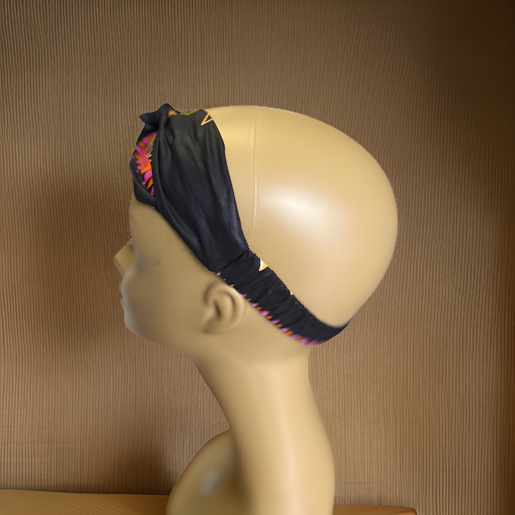Girls African Ankara Fabric Print Knotted Headband Hairband - Premium African Accessories from MAGOS - Just $3! Shop this and more African Accessories now 