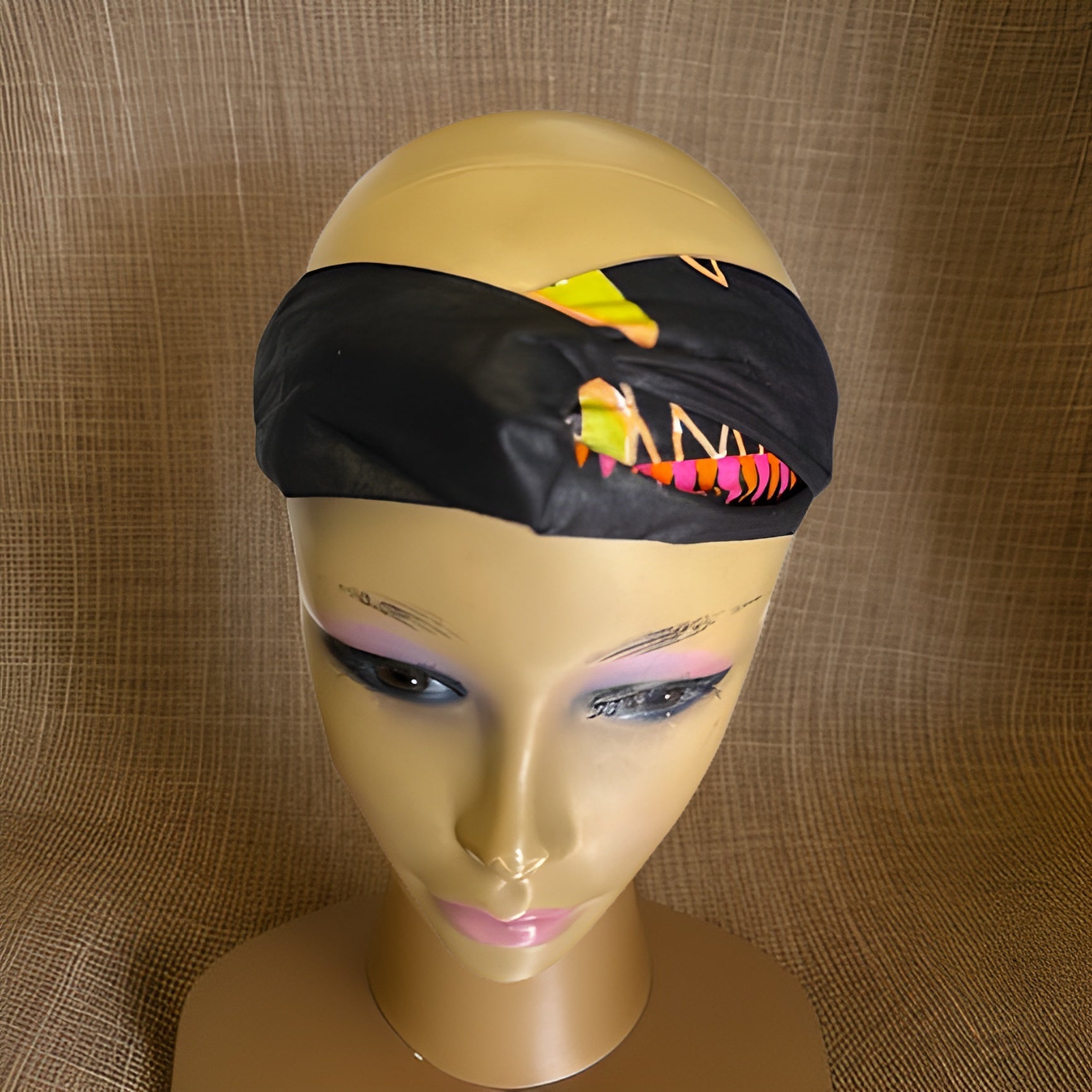 Girls African Ankara Fabric Print Knotted Headband Hairband - Premium African Accessories from MAGOS - Just $3! Shop this and more African Accessories now 