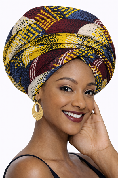 African Print Headwraps