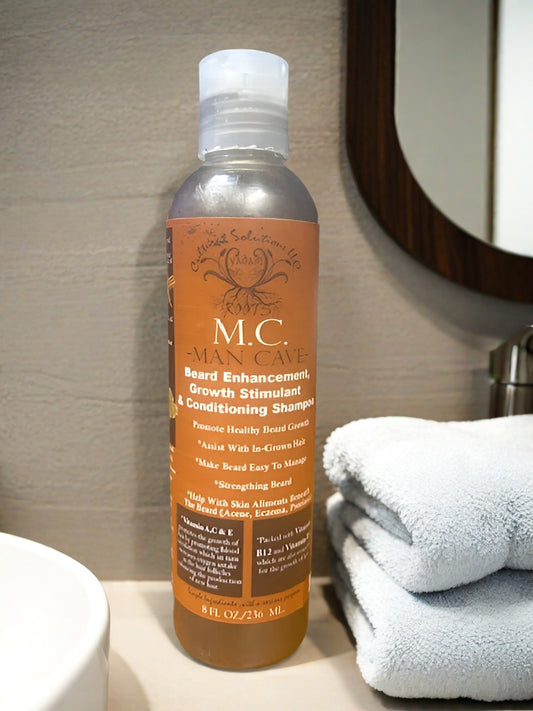 Beard Enhancement, Growth Stimulant & Conditioning Shampoo