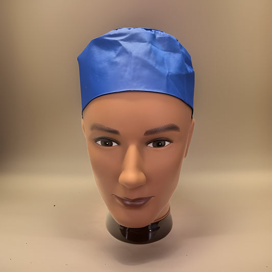 Men's Solid Color Royal Blue Kufi Hat - Premium African Accessories from MAGOS - Just $16! Shop this and more African Accessories now 