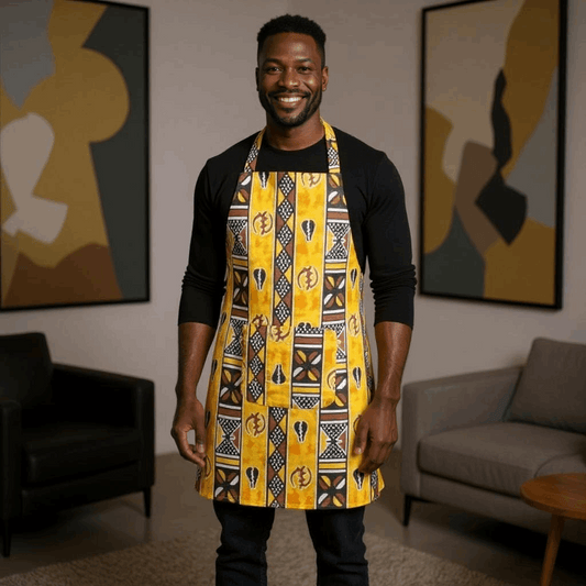 African Print Aprons