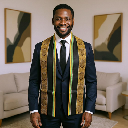 Men's African Print Stoles