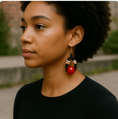 Women's Tribal Dangling Earrings