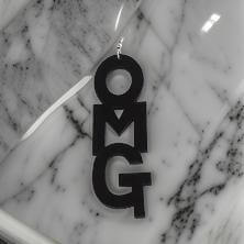 Unique OMG Letter Design Dangle Earrings - Premium Jewelry from MAGOS - Just $5.50! Shop this and more Jewelry now 