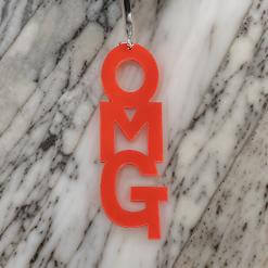 Unique OMG Letter Design Dangle Earrings - Premium Jewelry from MAGOS - Just $5.50! Shop this and more Jewelry now 