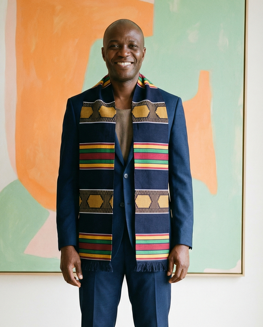 Men's African Print Stoles