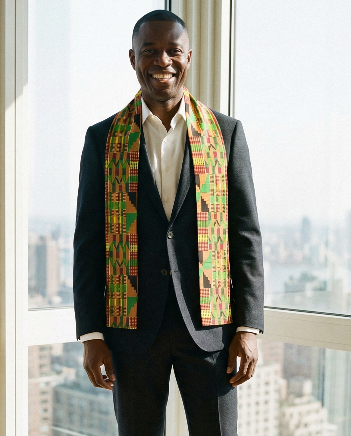 Men's African Print Stoles