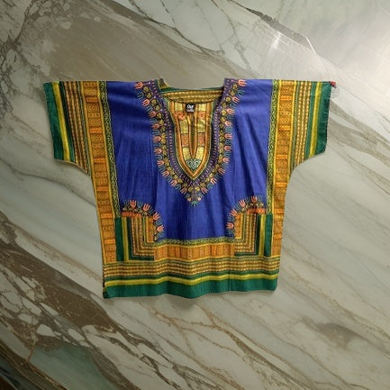 Traditional Print Unisex Dashiki Shirts (Plus Size) - Premium African Apparel from MAGOS - Just $23! Shop this and more African Apparel now 