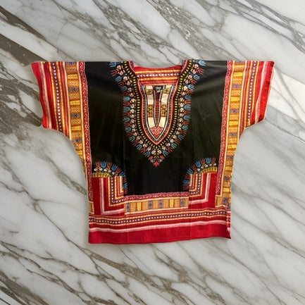 Traditional Print Unisex Dashiki Shirts (Plus Size) - Premium African Apparel from MAGOS - Just $23! Shop this and more African Apparel now 