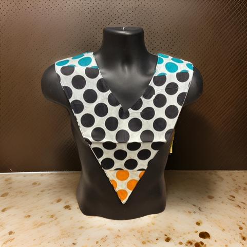Unisex African Print Reversible Shoulder Collar (Print B) - MAGOS