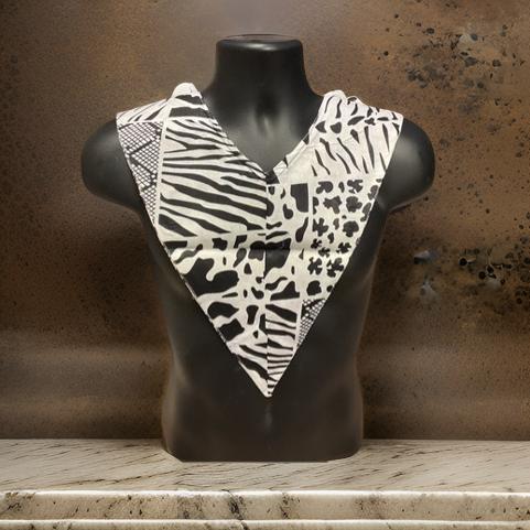 Unisex African Print Reversible Shoulder Collar (Print C) - MAGOS