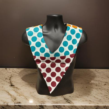 Unisex African Print Reversible Shoulder Collar (Print J) - MAGOS