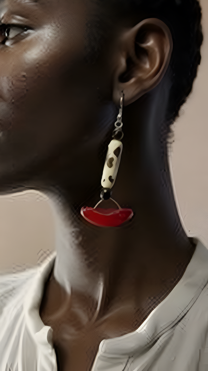 African Style Dangling Earrings