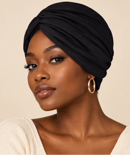 Women's Twist Front Turban Cap