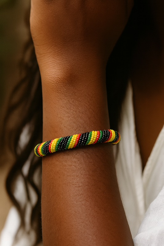 African Colors Masai Beaded Unisex Bracelet