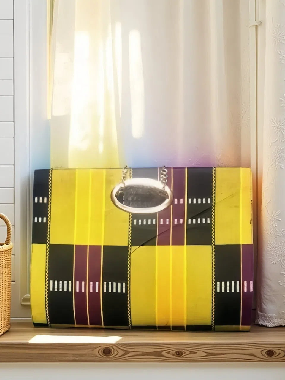 African Print Long Kente Print Maxi Dress