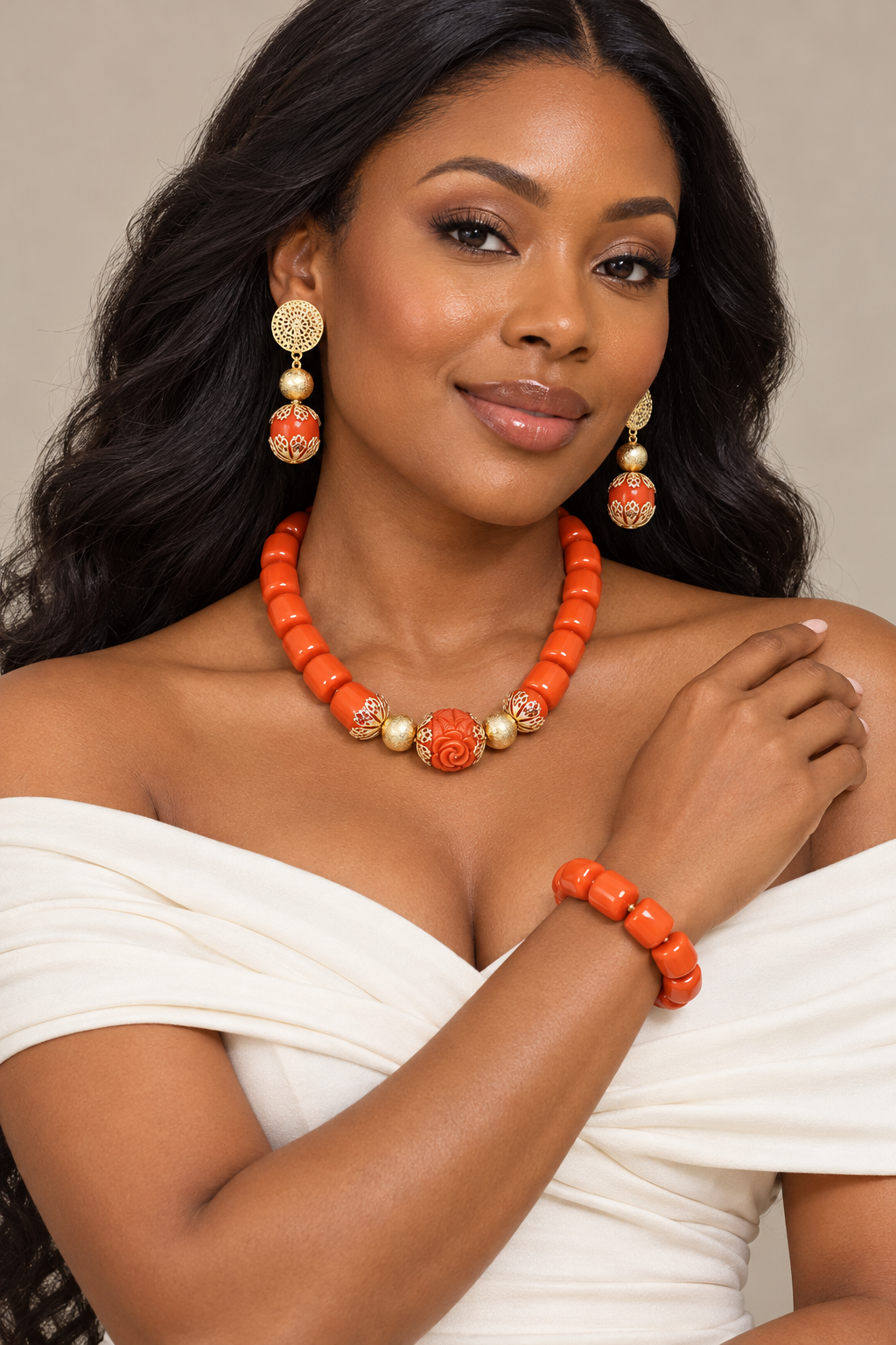 Nigerian Jewelry Set