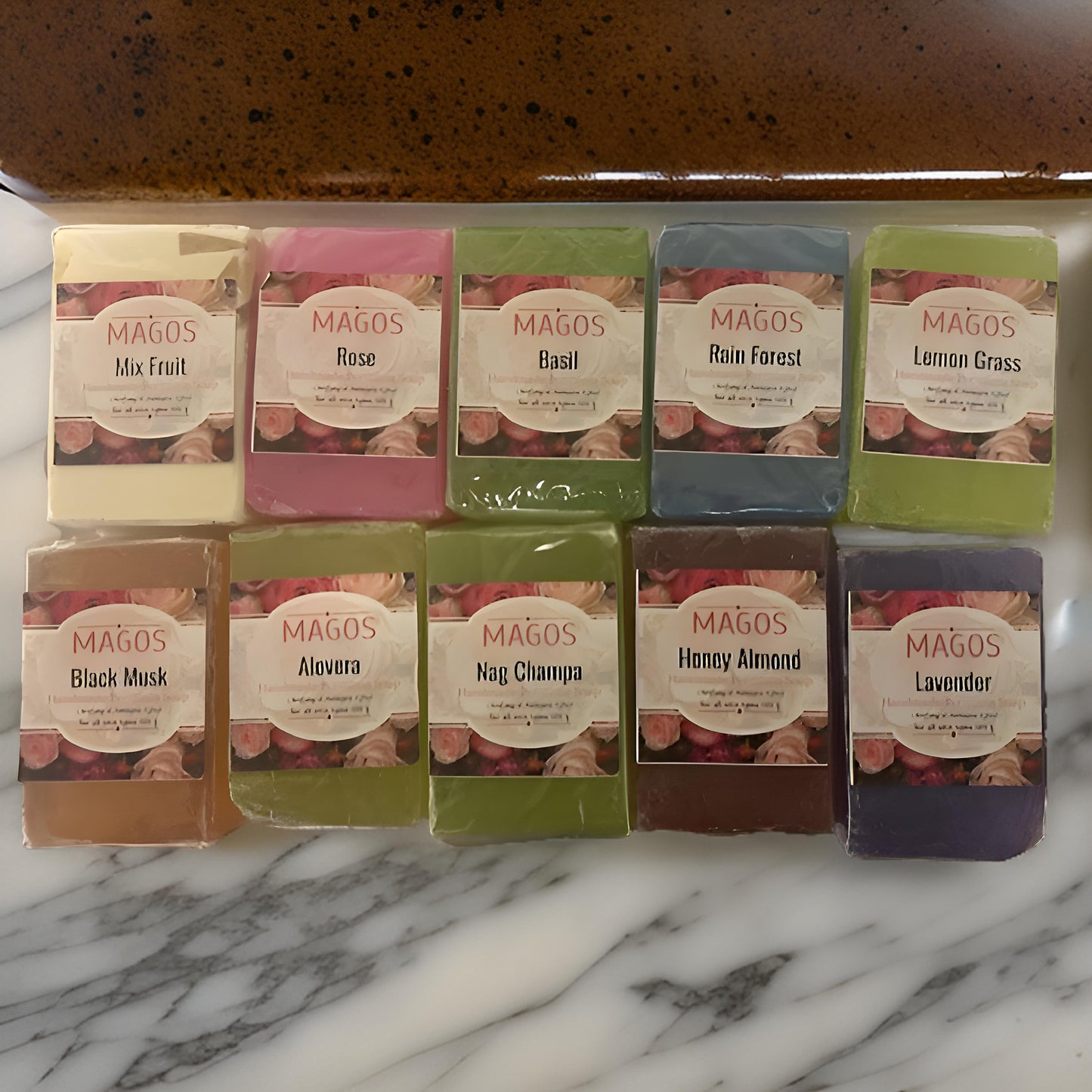 Handcrafted Scented Lathery Soaps
